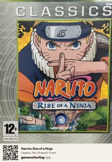 Naruto: Rise of a Ninja Xbox 360, France box front