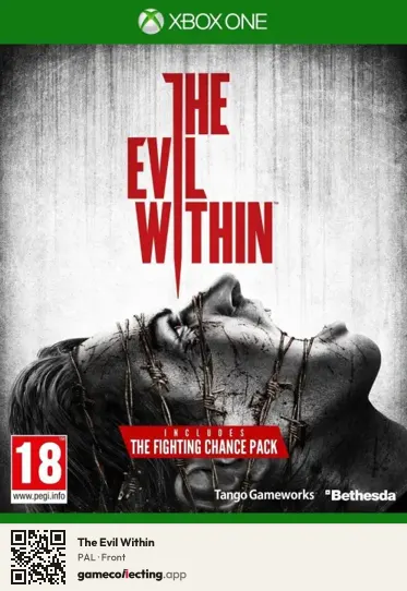 The Evil Within Xbox One, PAL box front