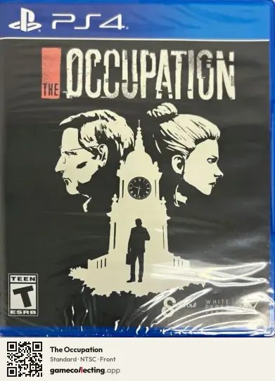 The Occupation PlayStation 4, NTSC box front