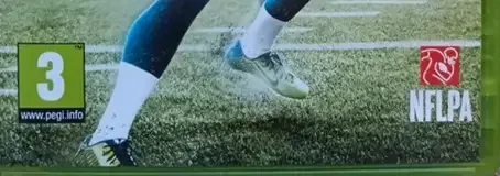 Madden NFL 15, the PEGI square on its front