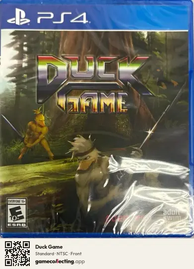 Duck Game PlayStation 4, NTSC box front