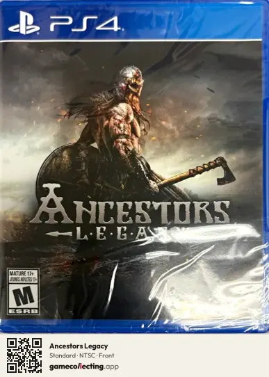 Ancestors Legacy PlayStation 4, NTSC box front