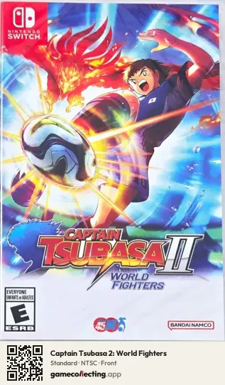 Captain Tsubasa 2: World Fighters Nintendo Switch, NTSC box front