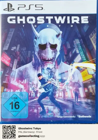 Ghostwire: Tokyo PlayStation 5, Germany box front