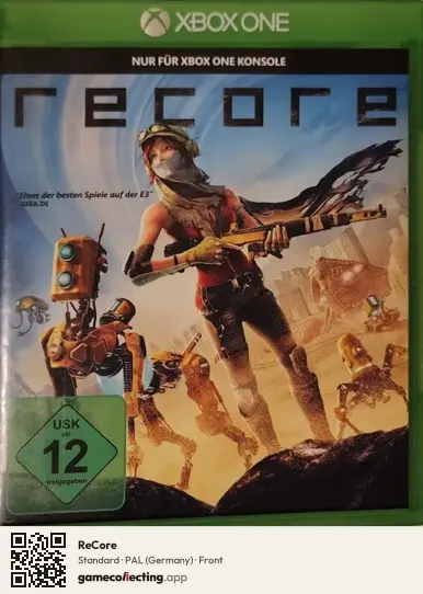 ReCore Xbox One, Germany box front