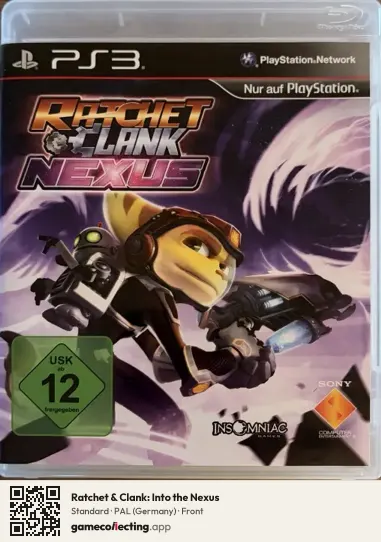 Ratchet & Clank: Into the Nexus PlayStation 3, Germany box front