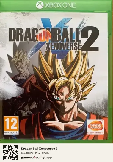 Dragon Ball Xenoverse 2 Xbox One, PAL box front