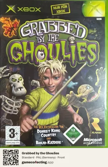 Grabbed by the Ghoulies Xbox, Germany box front