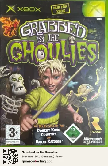 Grabbed by the Ghoulies Xbox, Germany box front