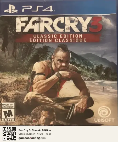 Far Cry 3: Classic Edition PlayStation 4, NTSC box front