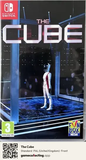The Cube Nintendo Switch, United Kingdom box front