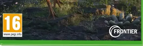 Jurassic World Evolution 3, the PEGI square on its front