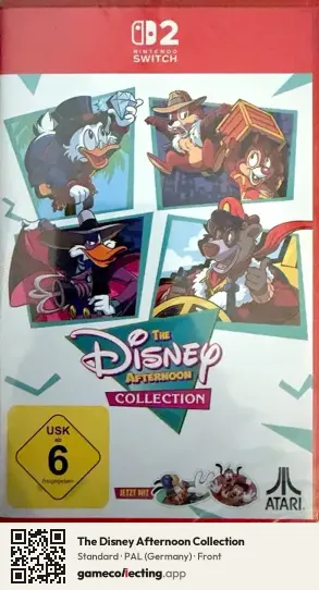 The Disney Afternoon Collection Nintendo Switch 2, Germany box front