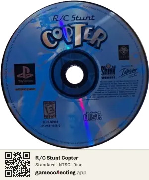 R/C Stunt Copter PlayStation, NTSC disc