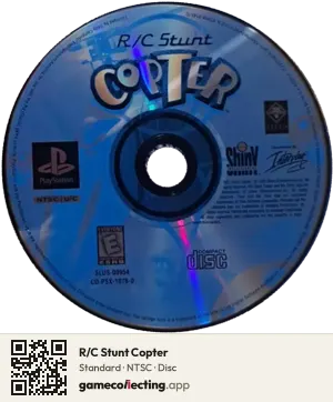 R/C Stunt Copter PlayStation, NTSC disc