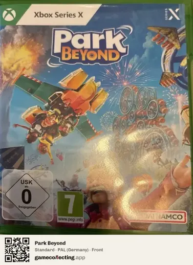 Park Beyond Xbox Series X, Germany box front