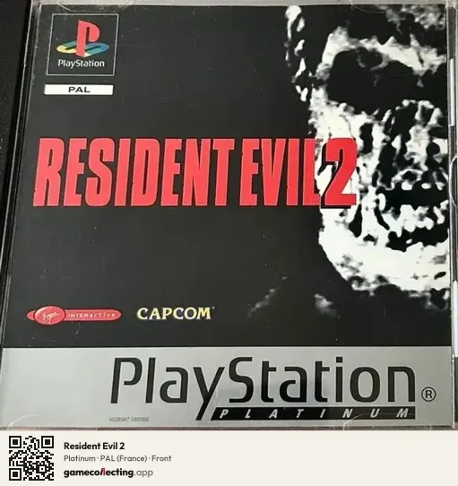 Resident Evil 2 PlayStation, France box front