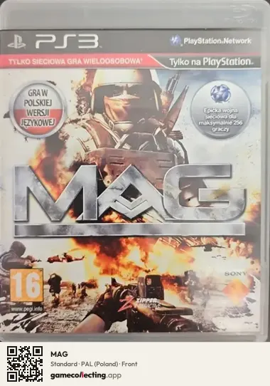 MAG PlayStation 3, Poland box front