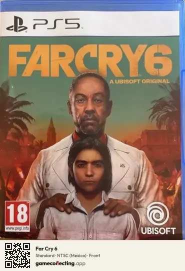 Far Cry 6 PlayStation 5, Mexico box front