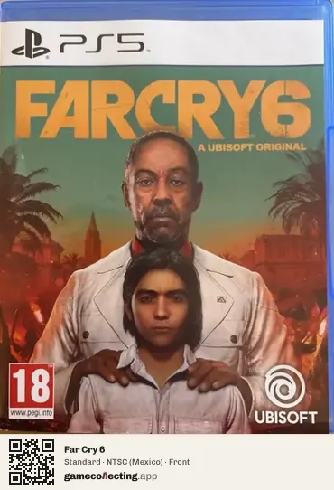 Far Cry 6 PlayStation 5, Mexico box front