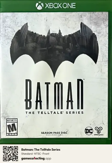 Batman: The Telltale Series Xbox One, NTSC box front