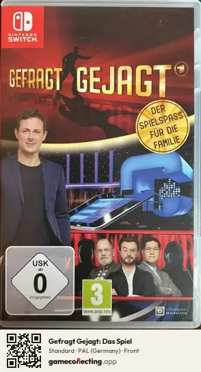 Gefragt Gejagt: Das Spiel Nintendo Switch, Germany box front