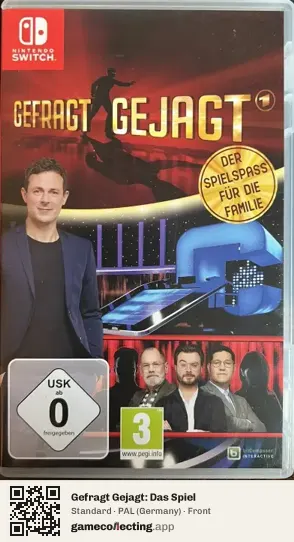 Gefragt Gejagt: Das Spiel Nintendo Switch, Germany box front