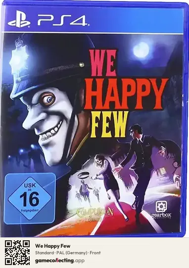 We Happy Few PlayStation 4, Germany box front