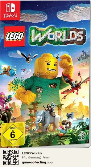 LEGO Worlds Nintendo Switch, Germany box front