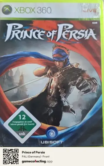Prince of Persia Xbox 360, Germany box front