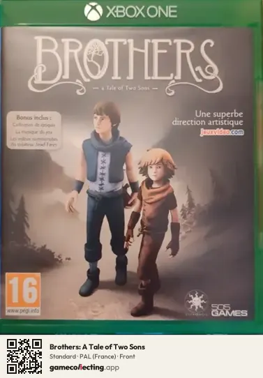Brothers: A Tale of Two Sons Xbox One, France box front