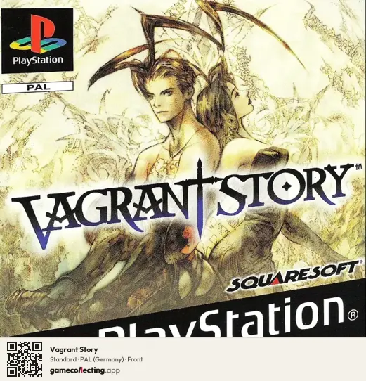 Vagrant Story PlayStation, Germany box front