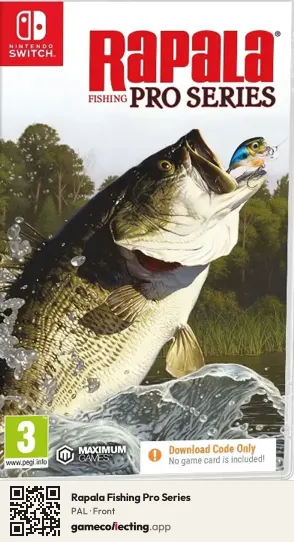 Rapala Fishing Pro Series Nintendo Switch, PAL box front