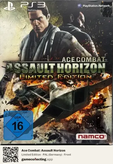 Ace Combat: Assault Horizon PlayStation 3, Germany box front