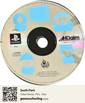 South Park PlayStation, PAL disc