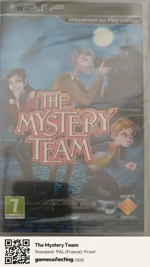 The Mystery Team PlayStation Portable, France box front