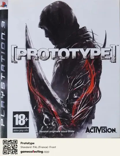 Prototype PlayStation 3, France box front