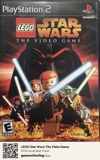 LEGO Star Wars: The Video Game PlayStation 2, Australia box front