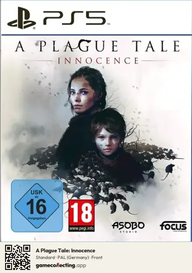 A Plague Tale: Innocence PlayStation 5, Germany box front