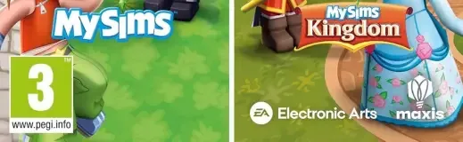 MySims: Cozy Bundle, the PEGI square on its front