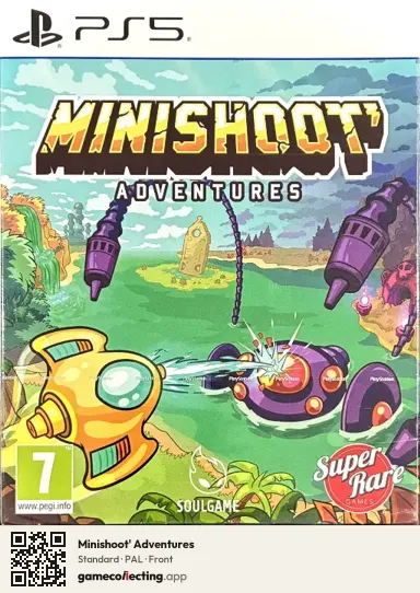 Minishoot' Adventures PlayStation 5, PAL box front