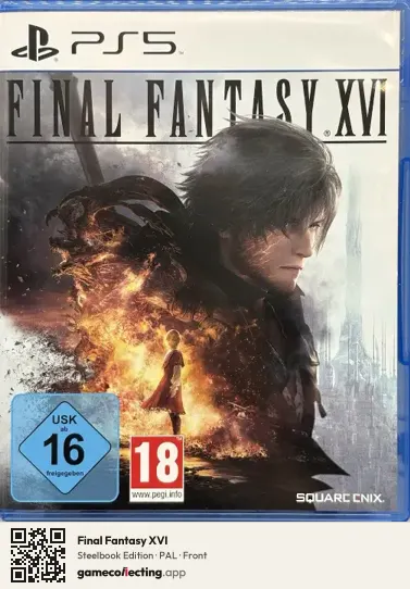Final Fantasy XVI PlayStation 5, PAL box front