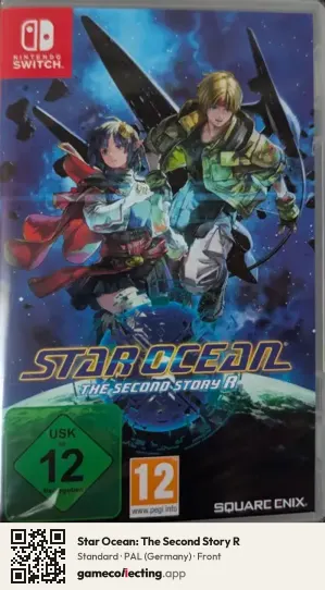 Star Ocean: The Second Story R Nintendo Switch, Germany box front