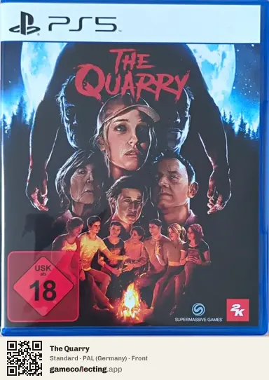 The Quarry PlayStation 5, Germany box front