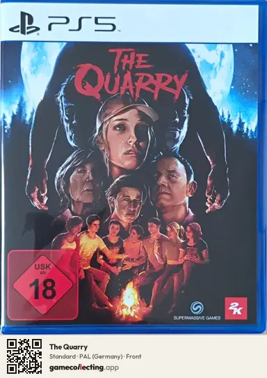 The Quarry PlayStation 5, Germany box front