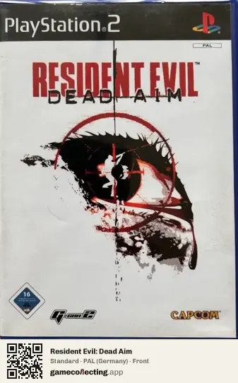 Resident Evil: Dead Aim PlayStation 2, Germany box front