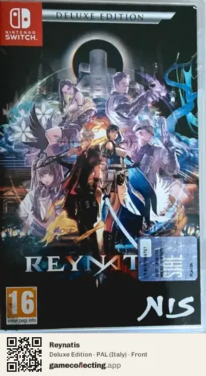 Reynatis Nintendo Switch, Italy box front