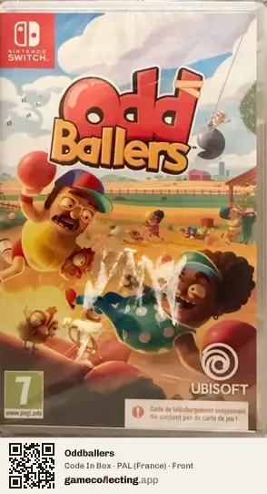 Oddballers Nintendo Switch, France box front
