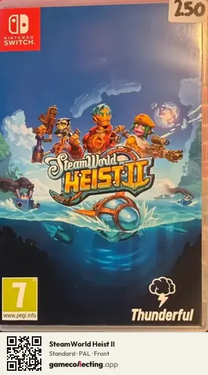 SteamWorld Heist II Nintendo Switch, PAL box front