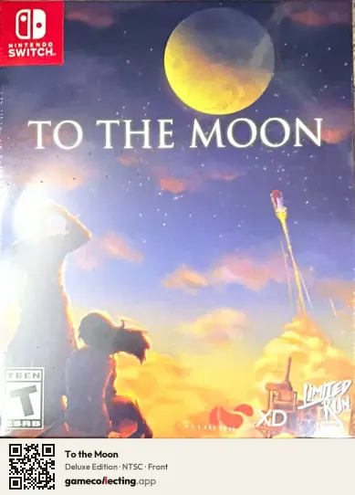 To the Moon Nintendo Switch, NTSC box front